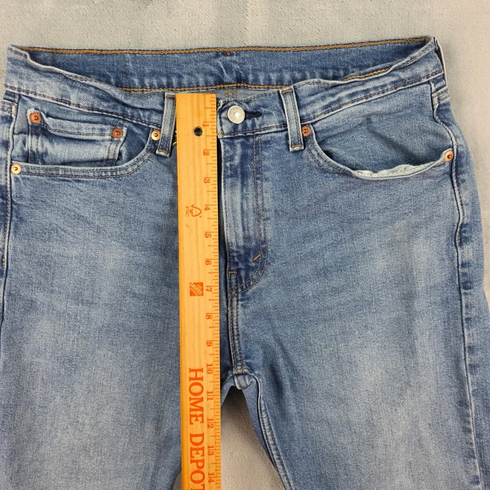 Levis 505 Regular Fit Jeans Mens 32x32 Blue Medium Wash Denim 00505-2669